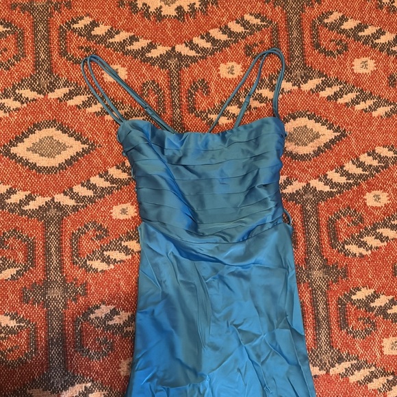 NWOT ASTR the Label Antlia Dress in Turquoise Blue size small - Picture 4 of 6